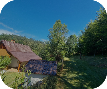 Exteriér chaty